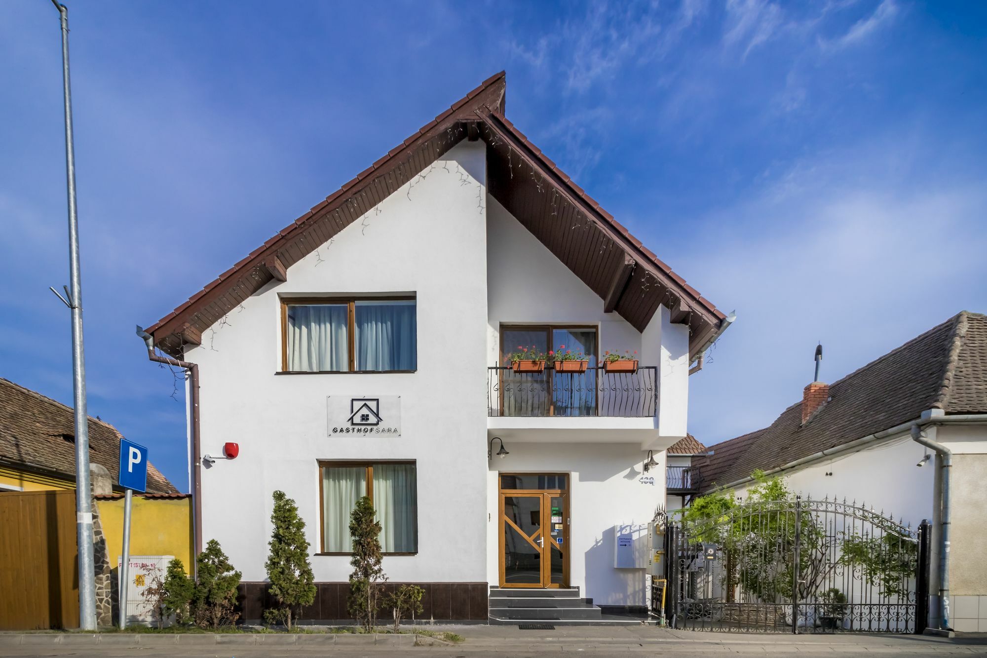 Gasthof Sara Hotel Sibiu Exterior photo